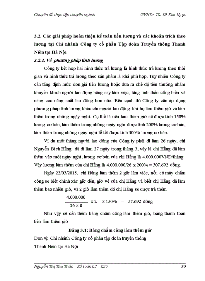 image for page Hoàn thiện kế toán tiền lương và các khoản trích theo lương tại Chi nhánh Công ty cổ phần Tập đoàn Truyền thông Thanh Niên tại Hà Nội