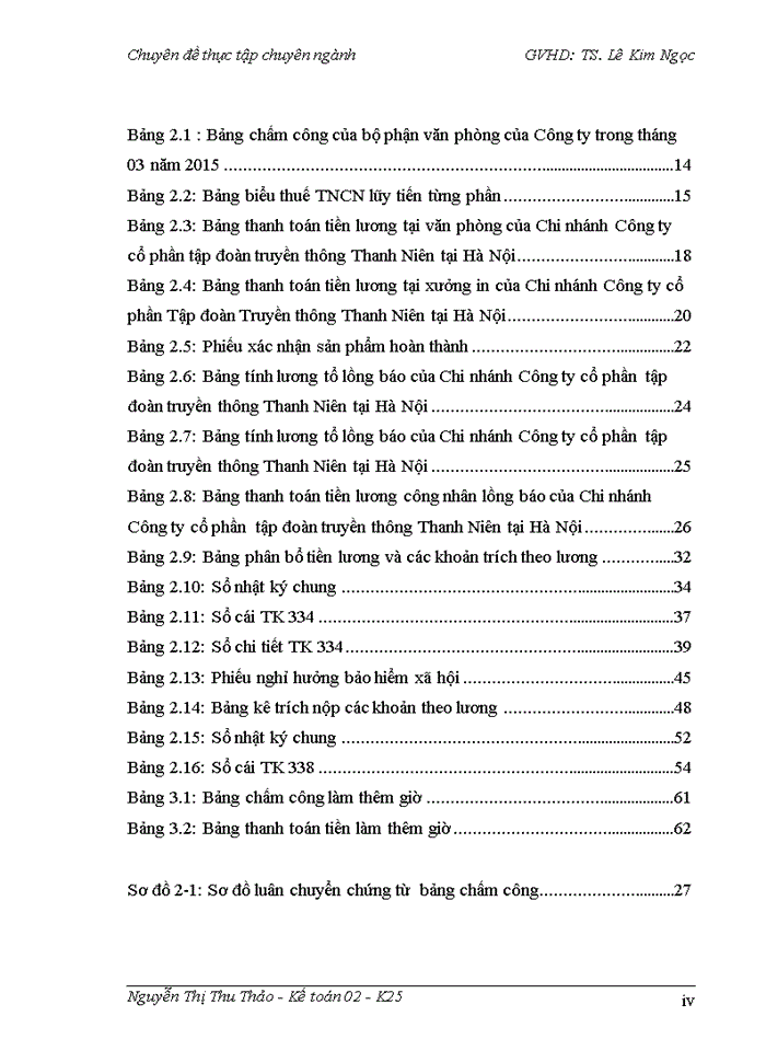 image for page Hoàn thiện kế toán tiền lương và các khoản trích theo lương tại Chi nhánh Công ty cổ phần Tập đoàn Truyền thông Thanh Niên tại Hà Nội