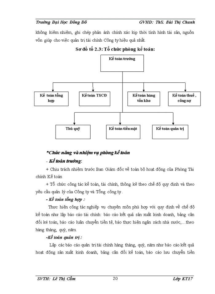 image for page Kế toán tiền lương và các khoản trích theo lương tại Công ty Cổ phần Sông Hoàng