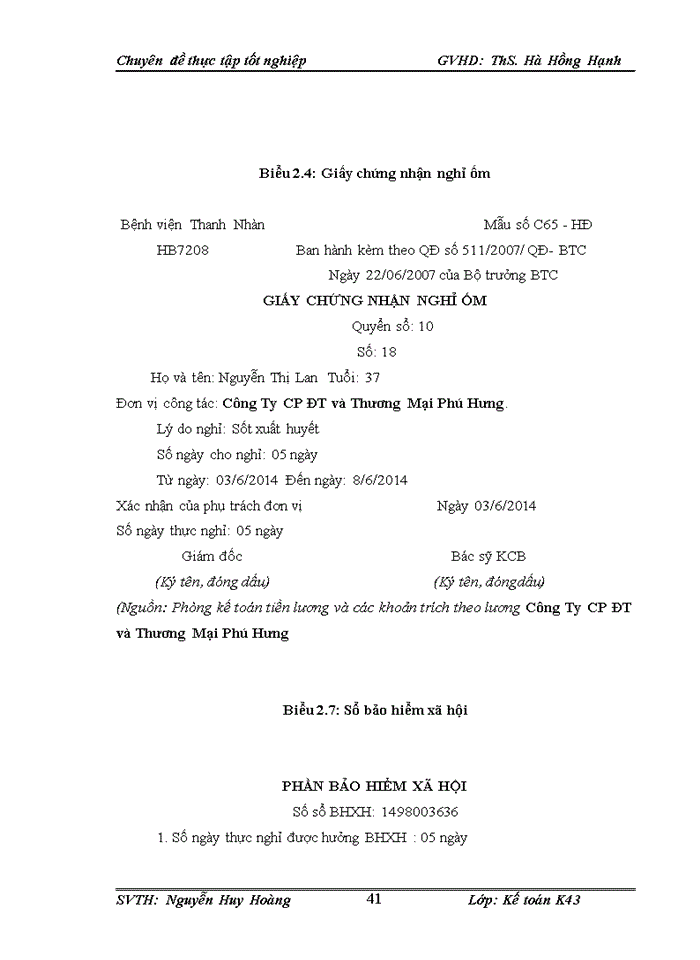 image for page Hoàn thiện kế toán tiền lương và các khoản trích theo lương tại Công ty Cổ phần ĐT Phú Hưng