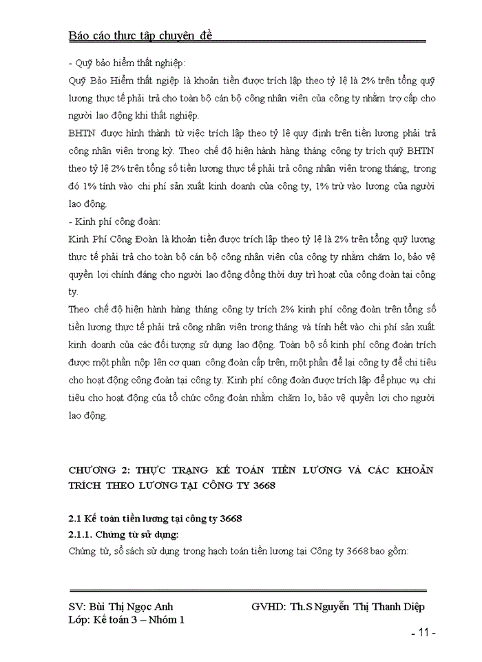 image for page Hoàn thiện kế toán tiền lương và các khoản trích theo lương tại Công ty 3668