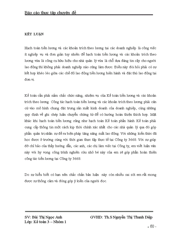 image for page Hoàn thiện kế toán tiền lương và các khoản trích theo lương tại Công ty 3668