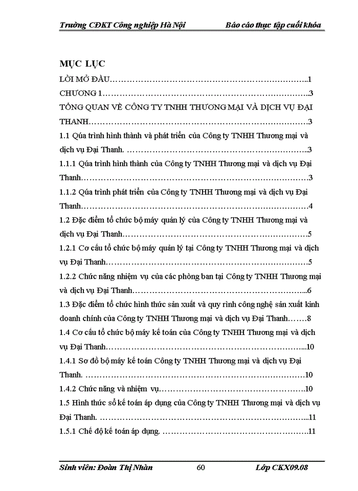 image for page Báo cáo Kế toán tiền lương và các khoản trích theo lương tại Công ty Trách nhiệm hữu hạn Thương mại và dịch vụ Đại Thanh