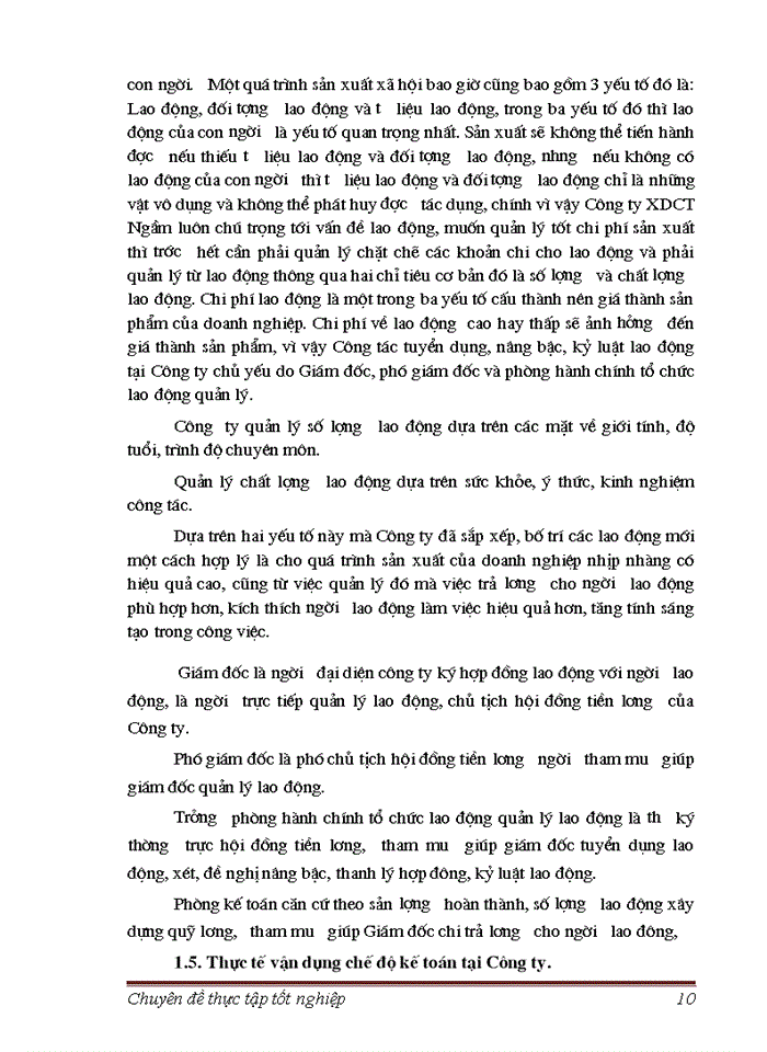 image for page Hoàn thiện kế toán tiền lương và các khoản trích theo lương tại Công ty Xây dựng Công trình Ngầm