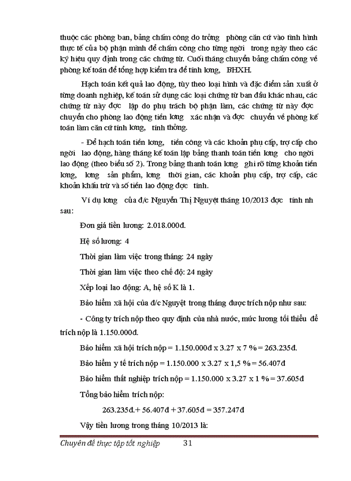image for page Hoàn thiện kế toán tiền lương và các khoản trích theo lương tại Công ty Xây dựng Công trình Ngầm