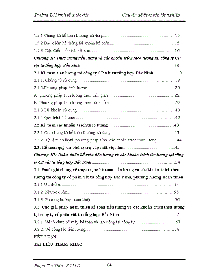 image for page Hoàn thiện kế toán tiền lương và các khoản trích theo lương tại công ty cổ phần Vật Tư Tổng Hợp Bắc Ninh