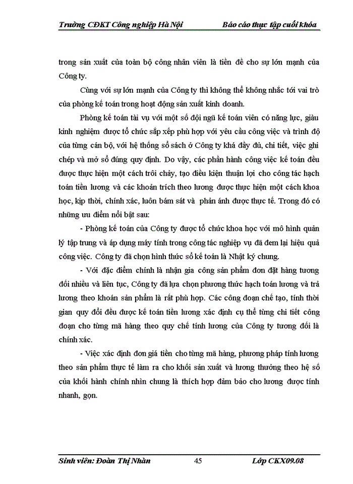 image for page Kế toán tiền lương và các khoản trích theo lương tại Công ty Trách nhiệm hữu hạn Thương mại và dịch vụ Đại Thanh