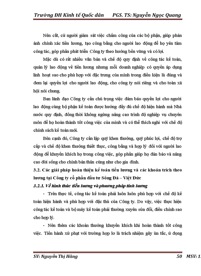 image for page Hoàn thiện kế toán tiền lương và các khoản trích theo lương tại Công ty cổ phần đầu tư Sông Đà Việt Đức