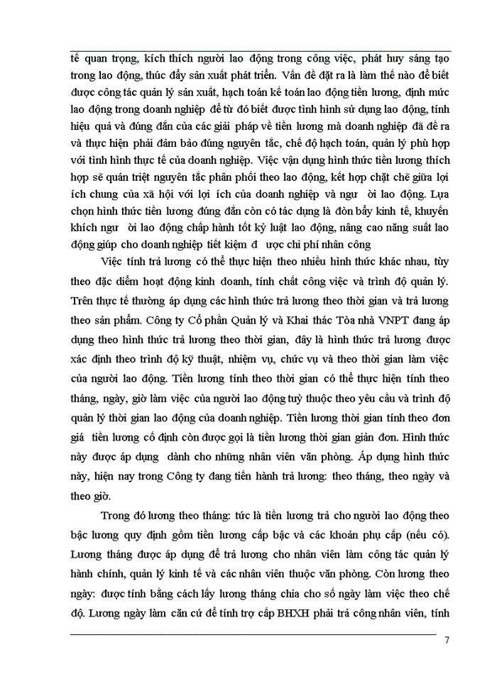 image for page Hoàn thiện công tác kế toán tiền lương và các khoản trích theo lương tại Công ty Cổ phần Quản lý và Khai thác Tòa nhà VNPT