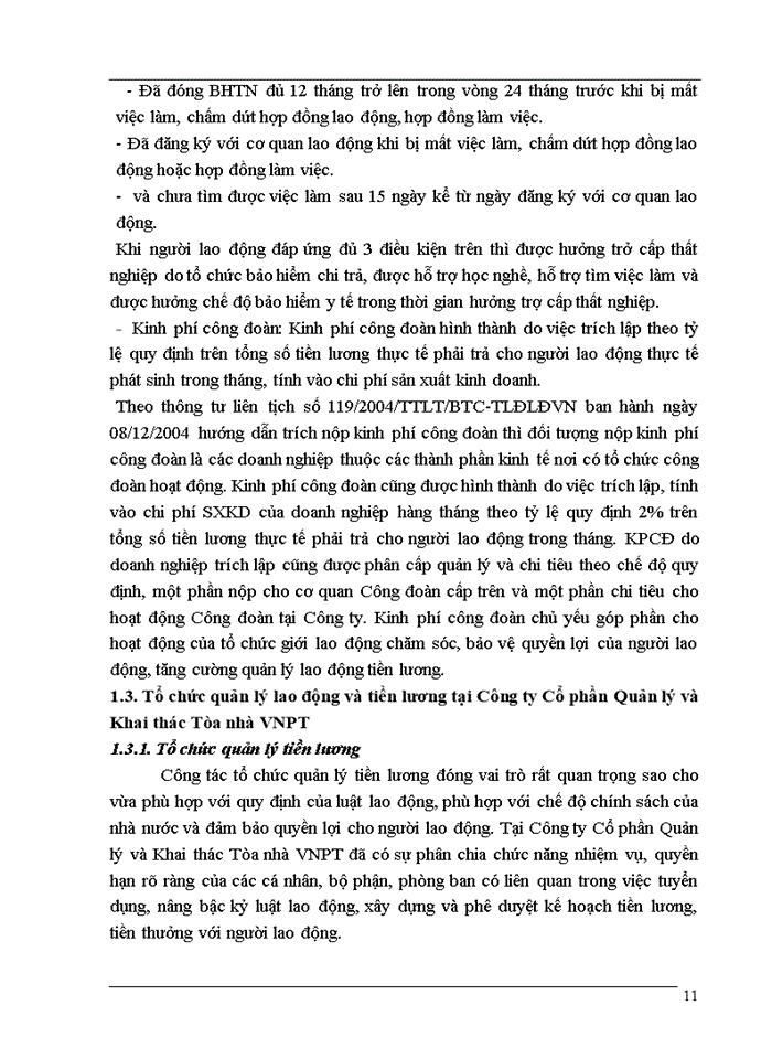 image for page Hoàn thiện công tác kế toán tiền lương và các khoản trích theo lương tại Công ty Cổ phần Quản lý và Khai thác Tòa nhà VNPT