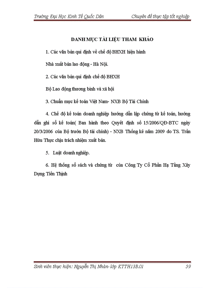image for page Hoàn thiện kế toán tiền lương và các khoản trích theo lương tại Công ty Cổ phần Hạ Tầng Xây Dựng Tiến Thịnh