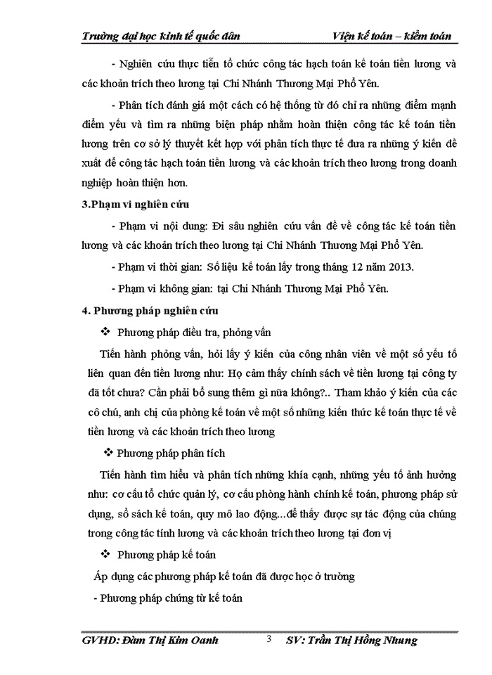 image for page Hoàn thiện kế toán tiền lương và các khoản trích theo lương tại Chi nhánh Phổ Yên