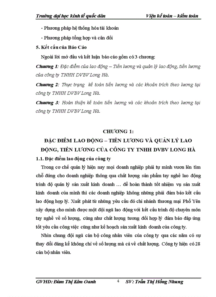 image for page Hoàn thiện kế toán tiền lương và các khoản trích theo lương tại Chi nhánh Phổ Yên