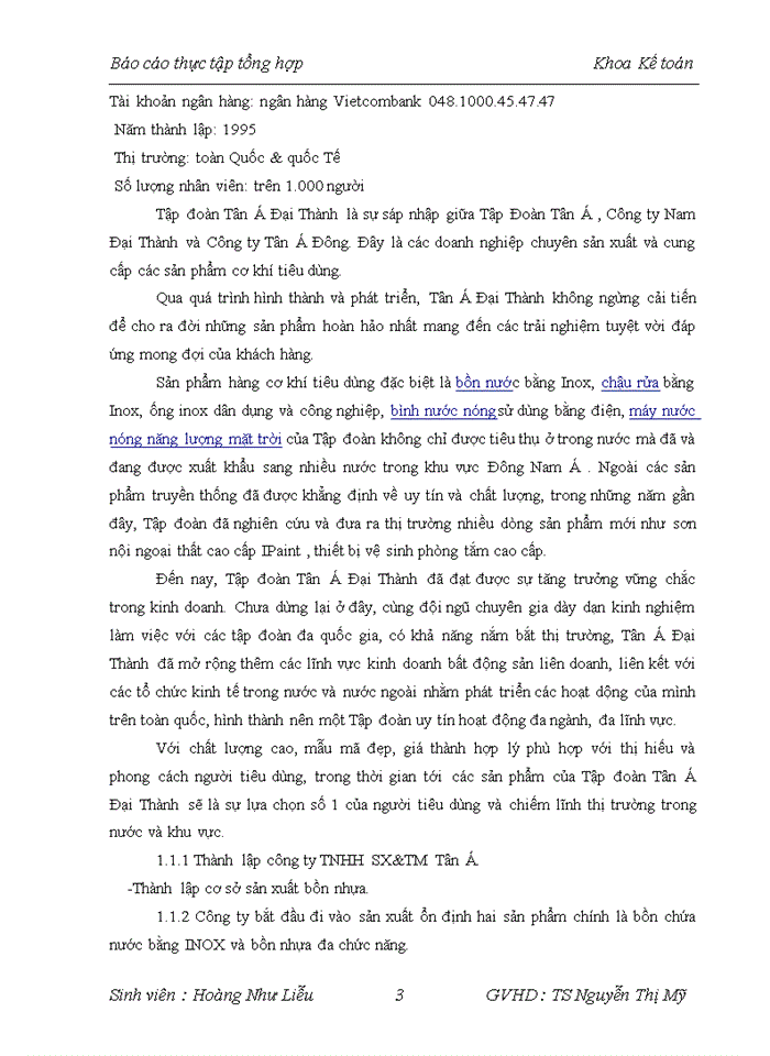 image for page Báo cáo CÔNG TY CỔ PHẦN ĐẦU TƯ VÀ PHÁT TRIỂN TÂN Á ĐẠI THÀNH