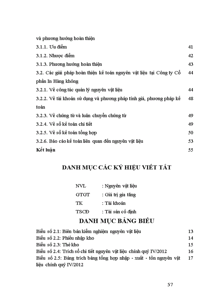 image for page Hoàn thiện kế toán nguyên liệu vật liệu tại Công ty Cổ phần In Hàng Không