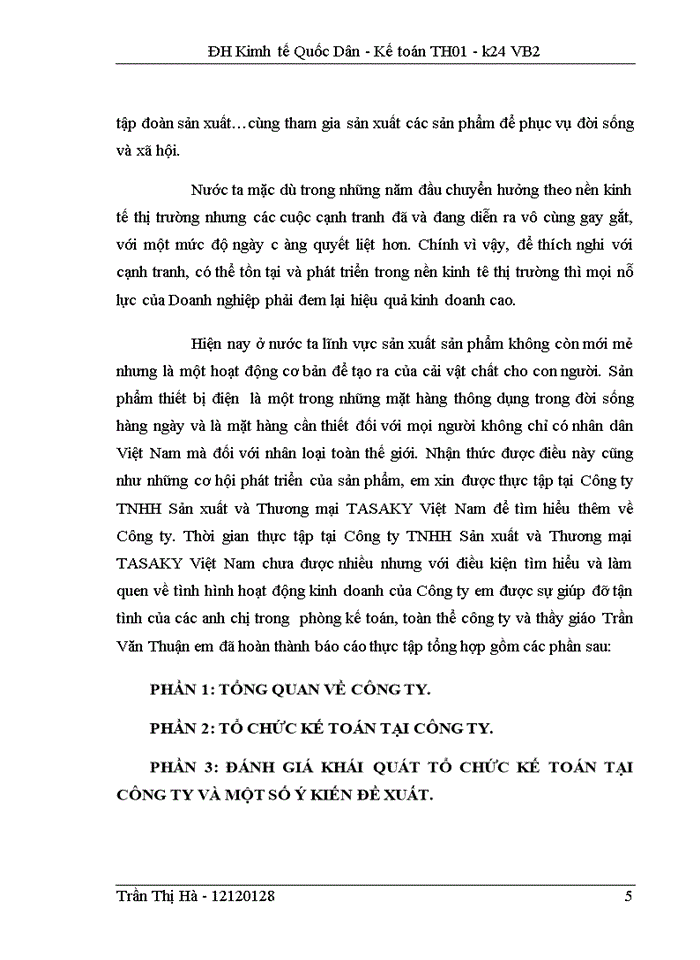 image for page Công ty Trách nhiệm hữu hạn Sản xuất và Thương mại TASAKY Việt Nam