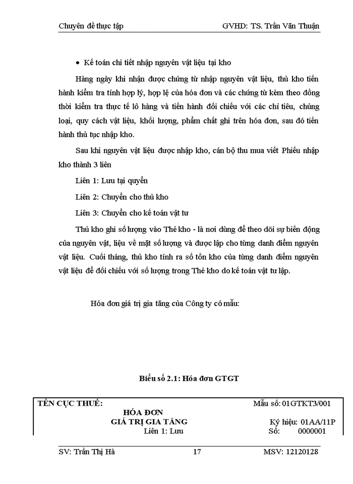 image for page Kế toán nguyên vật liệu tại Công ty Trách nhiệm hữu hạn Sản xuất và Thương mại TASAKY Việt Nam