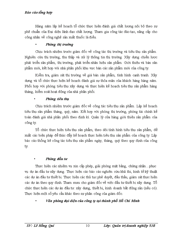 image for page Báo cáo Công ty Trách Nhiệm Hữu Hạn Một Thành Viên thuốc lá Thăng Long