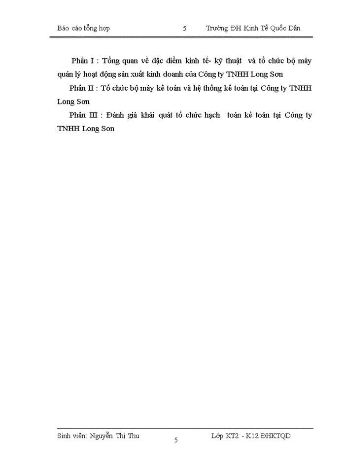 image for page Báo cáo Công Ty Trách nhiệm hữu hạn Long Sơn