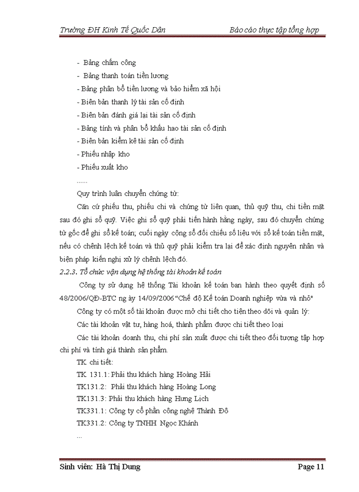 image for page Báo cáo Công ty Trách nhiệm hữu hạn Thương mại và đầu tư xây dựng Hoàng Gia