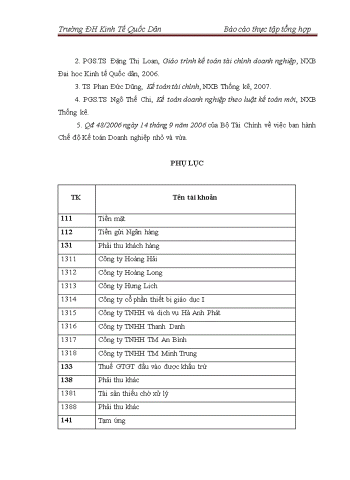image for page Báo cáo Công ty Trách nhiệm hữu hạn Thương mại và đầu tư xây dựng Hoàng Gia