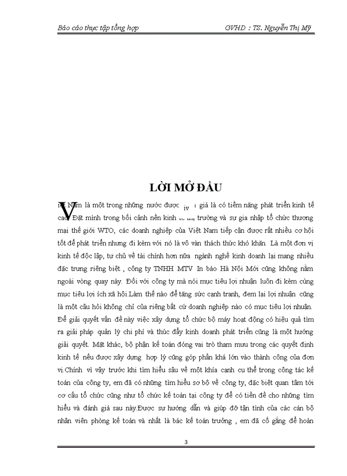 image for page Báo cáo Công ty Trách nhiệm hữu hạn một thành viên In Báo Hà Nội Mới