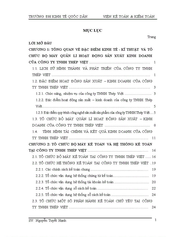 image for page Báo cáo Công ty Trách nhiệm hữu hạn Thép Việt