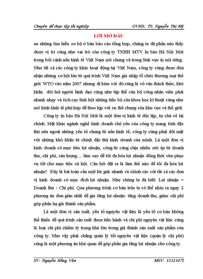 image for page Hoàn thiện công tác kế toán nguyên vật liệu tại công ty Trách nhiệm hữu hạn một thành viên In báo Hà Nội Mới