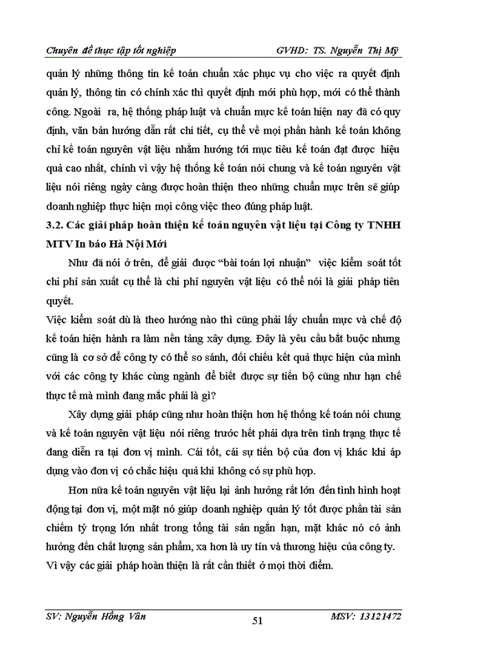 image for page Hoàn thiện công tác kế toán nguyên vật liệu tại công ty Trách nhiệm hữu hạn một thành viên In báo Hà Nội Mới