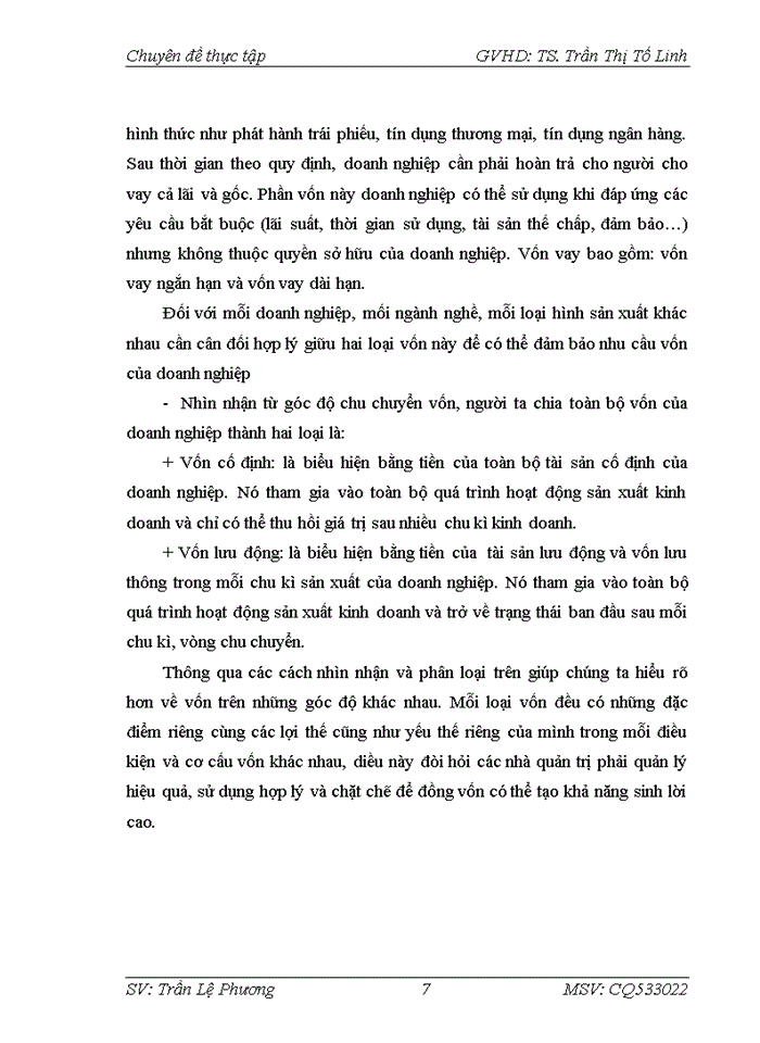image for page Nâng cao hiệu quả sử dụng Vốn lưu động tại Công ty Trách nhiệm hữu hạn một thành viên Xây dựng và Thương mại AAA