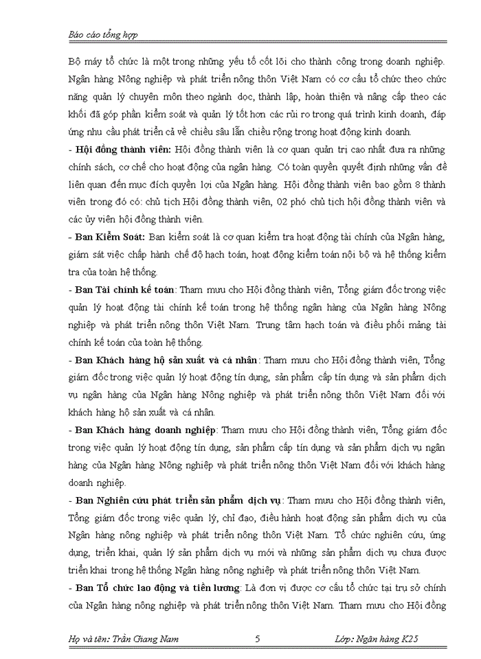 image for page Định hướng phát triển tại Ngân hàng nông nghiệp và phát triển nông thôn Việt Nam - Chi nhánh Trung Yên