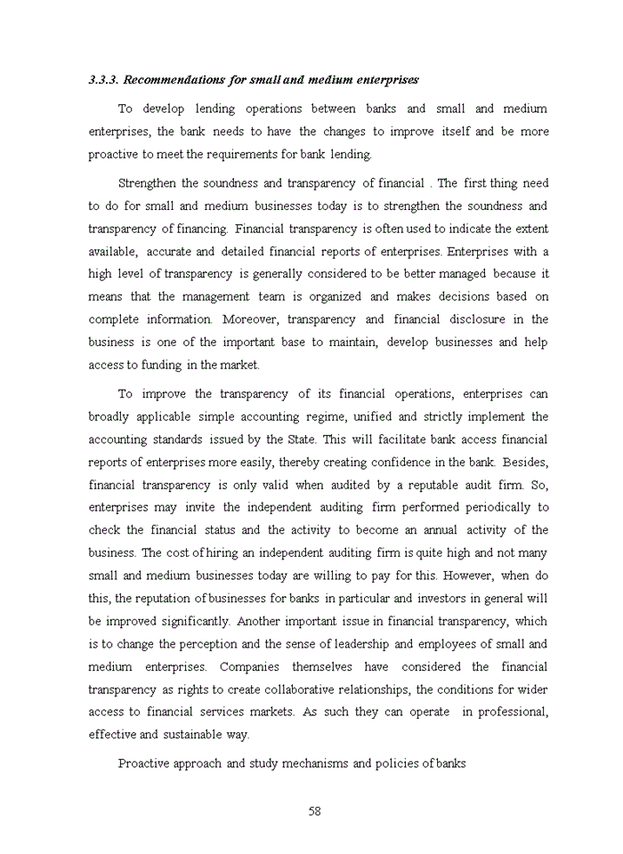 image for page Tiếng anh Expanding business lending to small and medium enterprises at the Joint Stock Commercial Bank for Industry and Trade of Vietnam Hoang Mai Branch