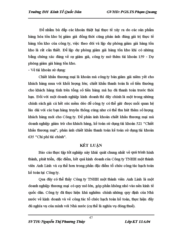 image for page Báo cáo thực tập tổng hợp tại Công ty Trách nhiệm hữu hạn một thành viên Anh Linh