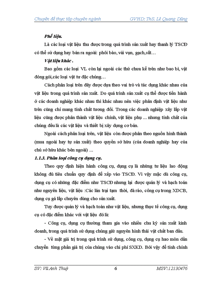 image for page Hoàn thiện kế toán nguyên vật liệu tại công ty Trách nhiệm hữu hạn một thành viên xây dựng 99