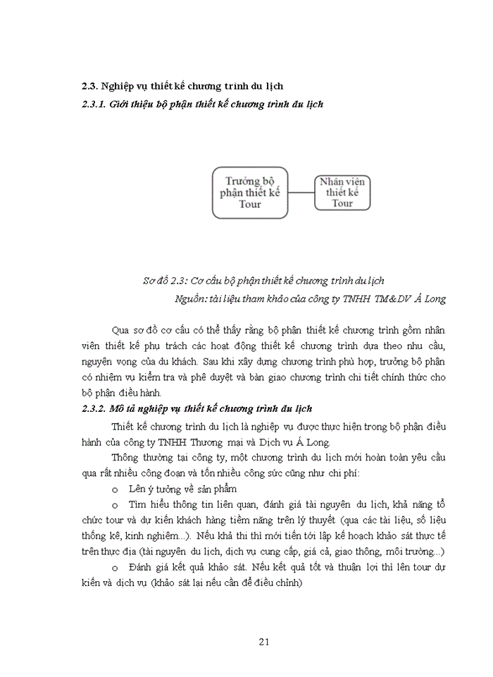 image for page Báo cáo Công ty Trách nhiệm hữu hạn Thương Mại và Du Lịch Á Long