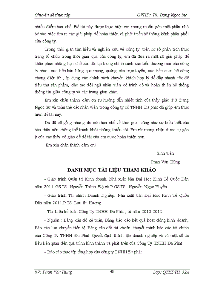 image for page Báo cáo Công ty Trách nhiệm hữu hạn Đa Phát