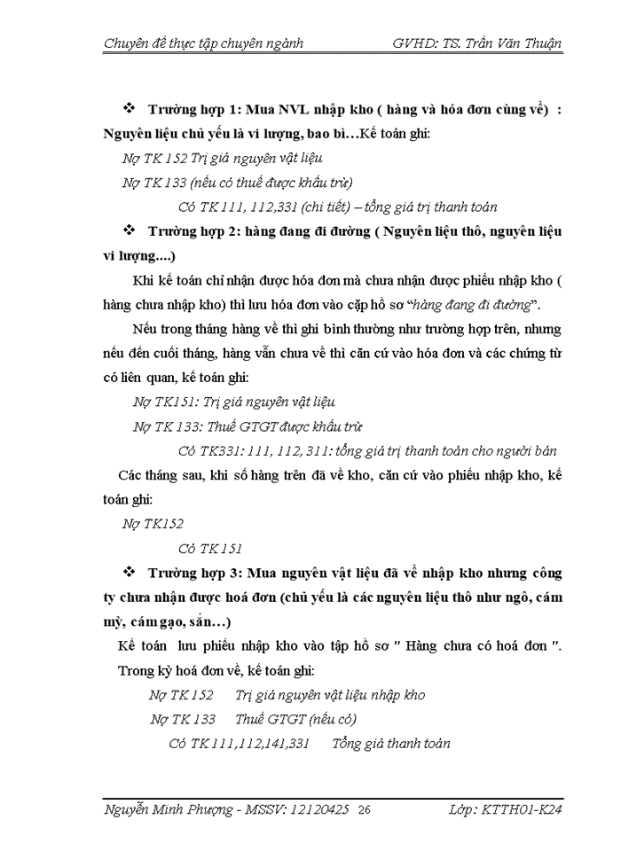 image for page Hoàn thiện kế toán nguyên vật liệu tại công ty Cổ Phần Thiên Lý Hưng Yên