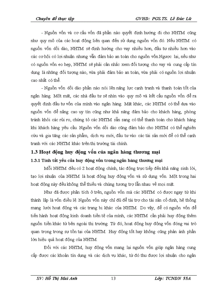 image for page Nâng cao hiệu quả huy động vốn tại Ngân hàng Thương mại cổ phần Phát triển Thành Phố Hồ Chí Minh chi nhánh Hồ Gươm