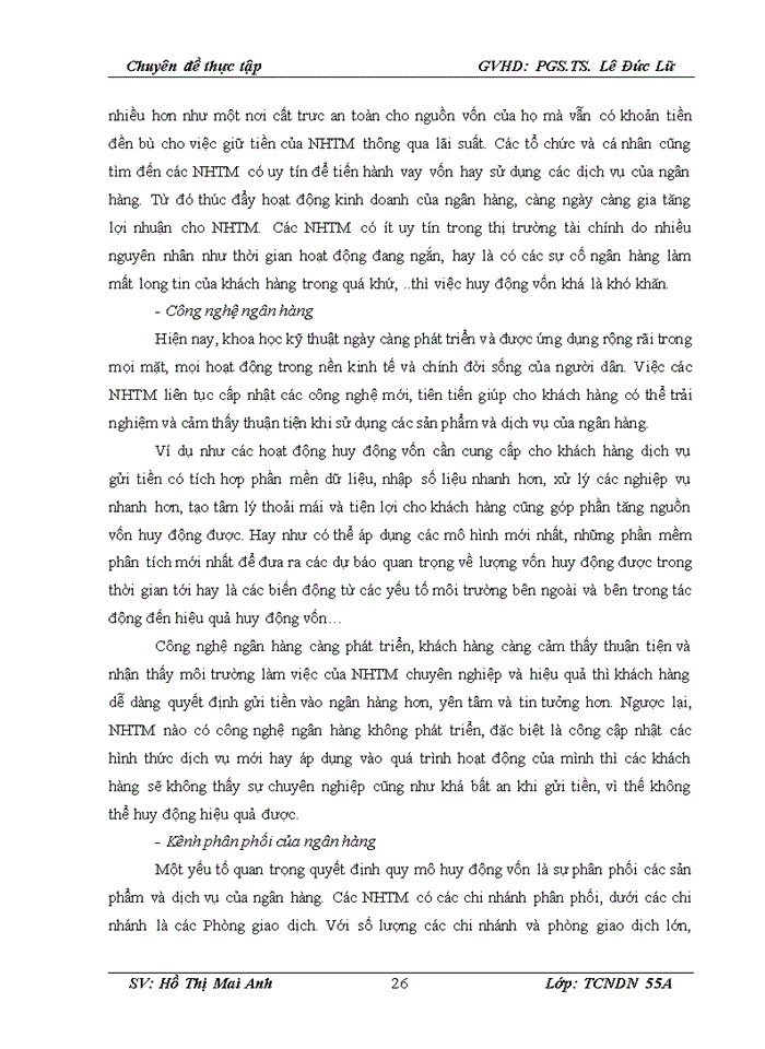 image for page Nâng cao hiệu quả huy động vốn tại Ngân hàng Thương mại cổ phần Phát triển Thành Phố Hồ Chí Minh chi nhánh Hồ Gươm