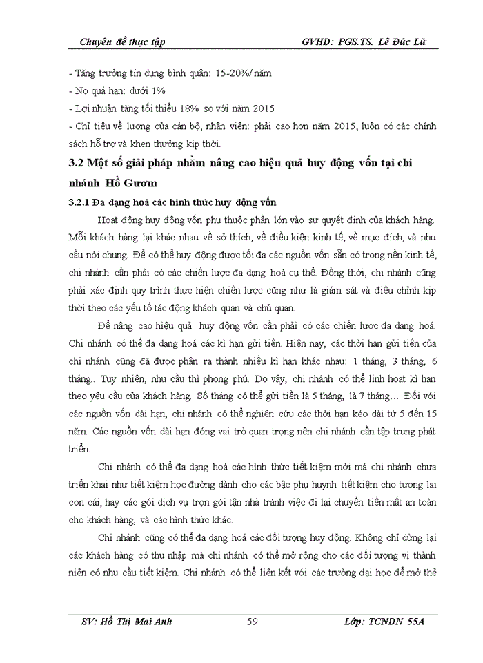 image for page Nâng cao hiệu quả huy động vốn tại Ngân hàng Thương mại cổ phần Phát triển Thành Phố Hồ Chí Minh chi nhánh Hồ Gươm