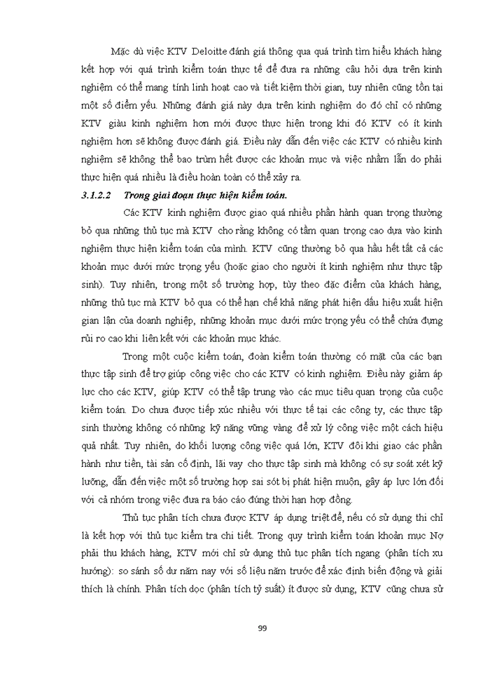 image for page Kiểm toán khoản mục công nợ phải thu khách hàng trong kiểm toán BCTC do Công ty Trách nhiệm hữu hạn Deloitte Việt Nam thực hiện