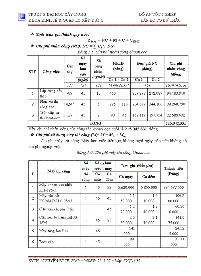 image for page LẬP HỒ SƠ DỰ THẦU