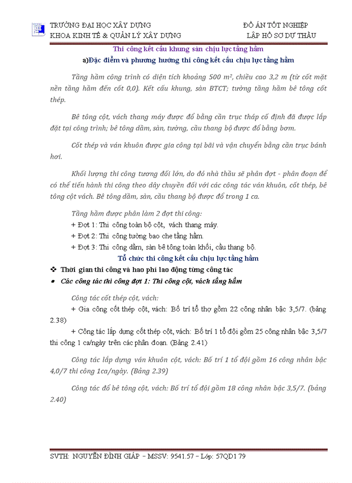 image for page LẬP HỒ SƠ DỰ THẦU