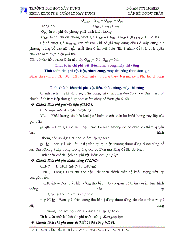 image for page LẬP HỒ SƠ DỰ THẦU