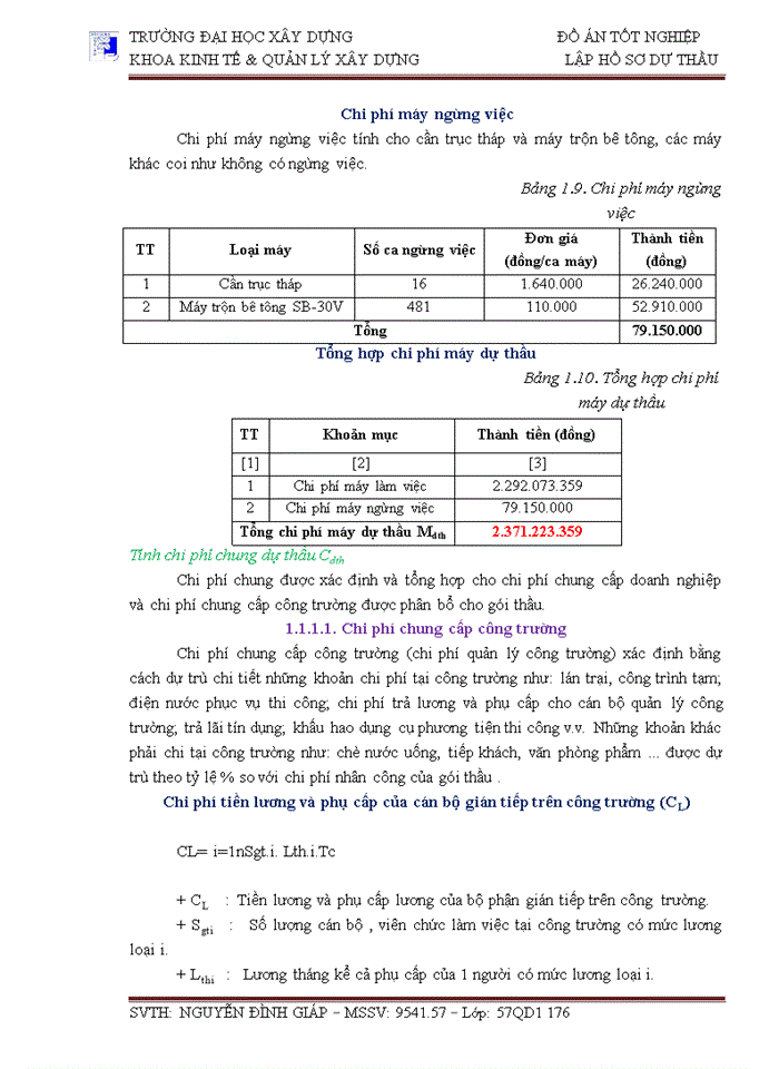 image for page LẬP HỒ SƠ DỰ THẦU