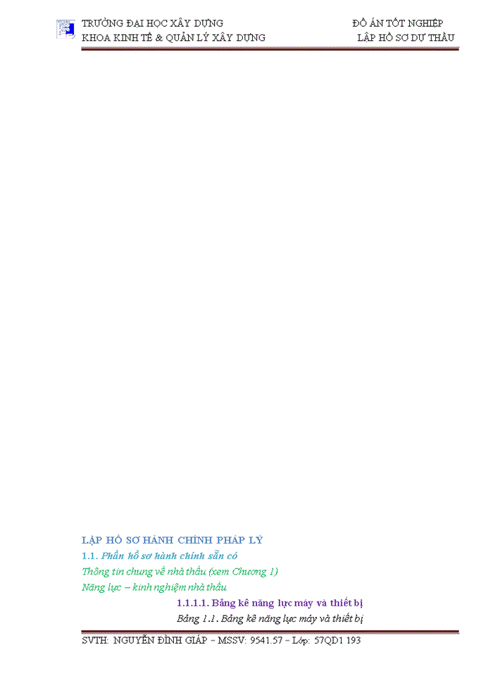 image for page LẬP HỒ SƠ DỰ THẦU