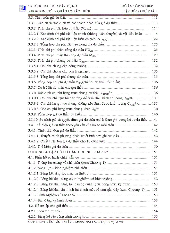 image for page LẬP HỒ SƠ DỰ THẦU