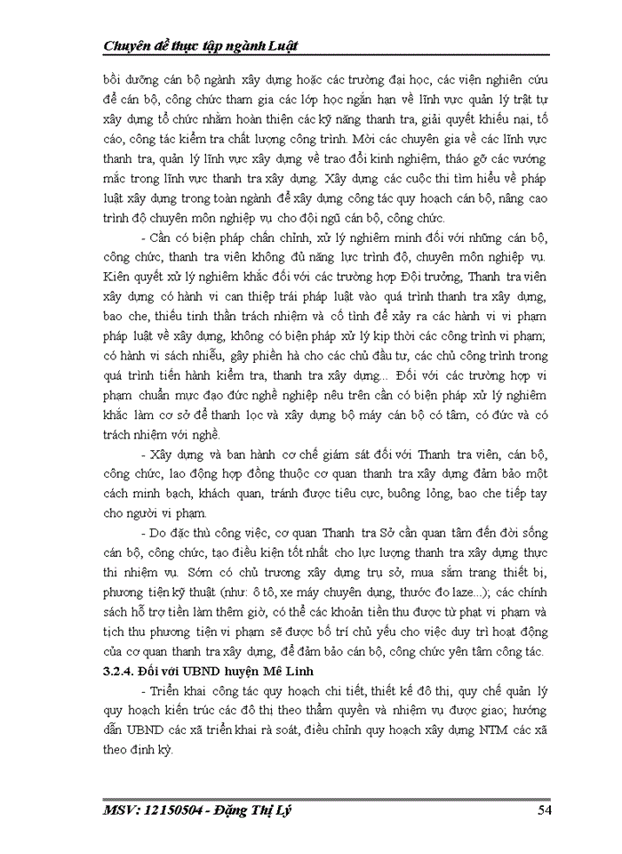 image for page PHÁP LUẬT VỀ THANH TRA XÂY DỰNG VÀ THỰC TIỄN ÁP DỤNG TẠI ĐỘI THANH TRA XÂY DỰNG HUYỆN MÊ LINH THÀNH PHỐ HÀ NỘI