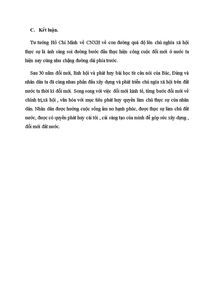 image for page Tư tưởng Nước được độc lập mà dân không được hưởng tự do hạnh phúc thì độc lập cũng chẳng nghĩa lý gì