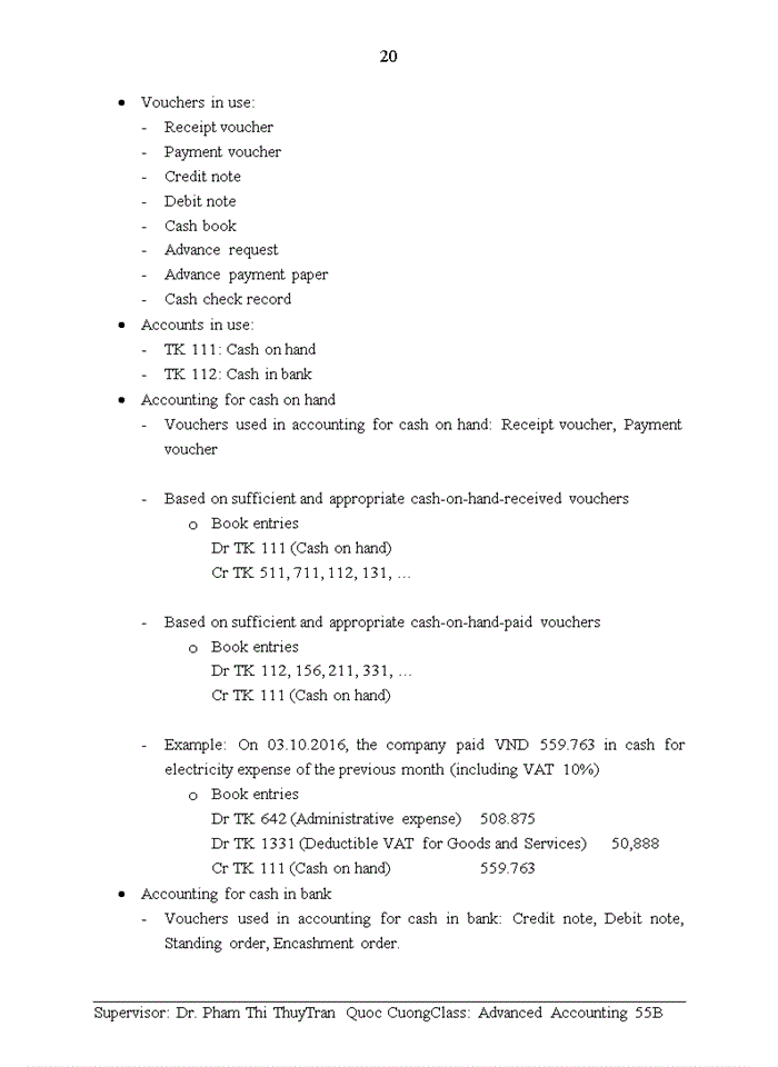 image for page AN INTRODUCTION TO ORGANIZATIONAL CHART AND ACCOUNTING SYSTEM APPLIED IN VICEM MATERIALS TRANSPORT CEMENT JOINT STOCK COMPANY
